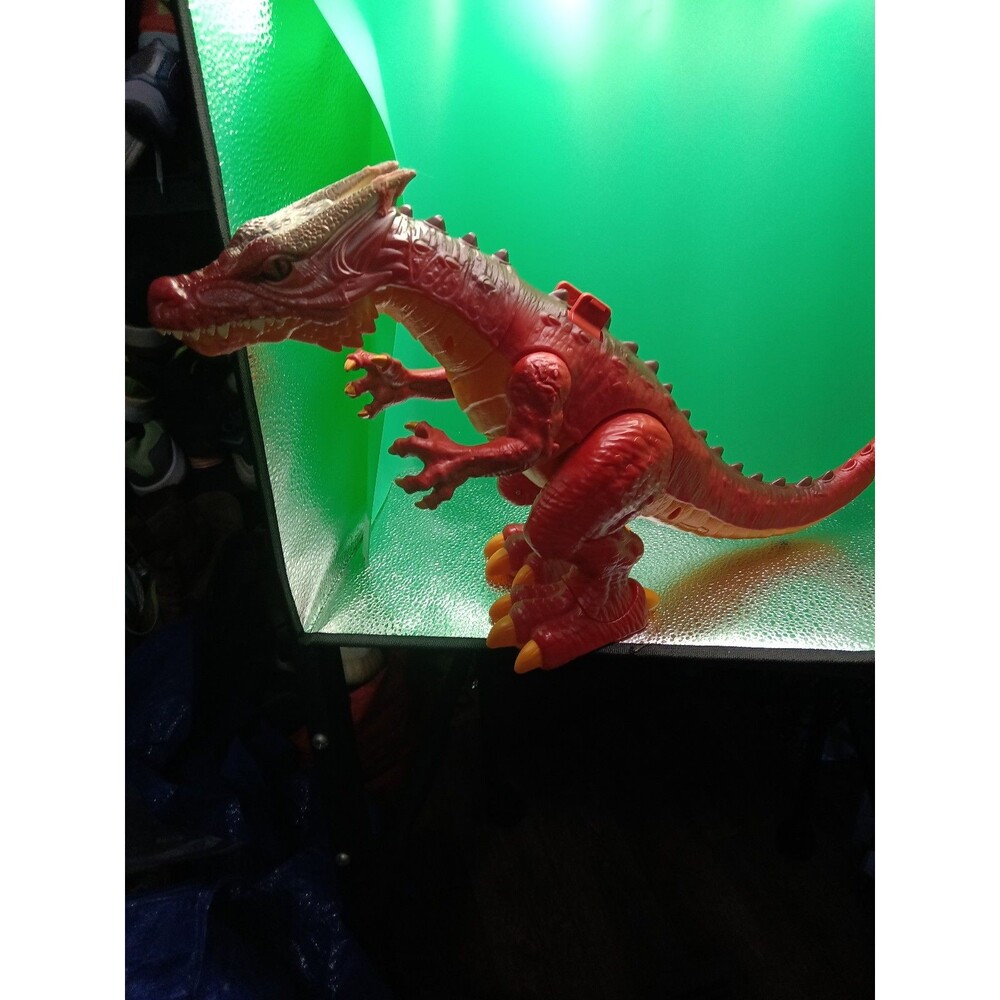 2020 Zuru Robo Alive Fire Breathing Red Dragon Battery Operated Working VGC